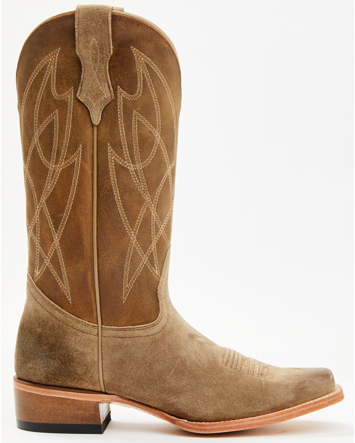 Image #2 - Shyanne Women's Wesley Western Boots - Square Toe, Brown, hi-res