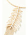 Image #2 - Lainey Wilson Women's Feather Collar Necklace, Gold, hi-res