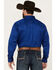Image #4 - Ariat Men's Twill Long Sleeve Button-Down Shirt, Blue, hi-res