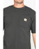 Carhartt Men's Solid Pocket Short Sleeve Work T-Shirt, Bark, hi-res