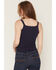 Image #4 - Idyllwind Women's Cora Lace-Up Tank, Navy, hi-res