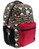 Hooey Recess Southwestern Print Backpack, Red, hi-res