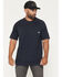 Image #1 - Dickies Men's Cooling Temp-IQ™ Short Sleeve Pocket T-Shirt, Navy, hi-res