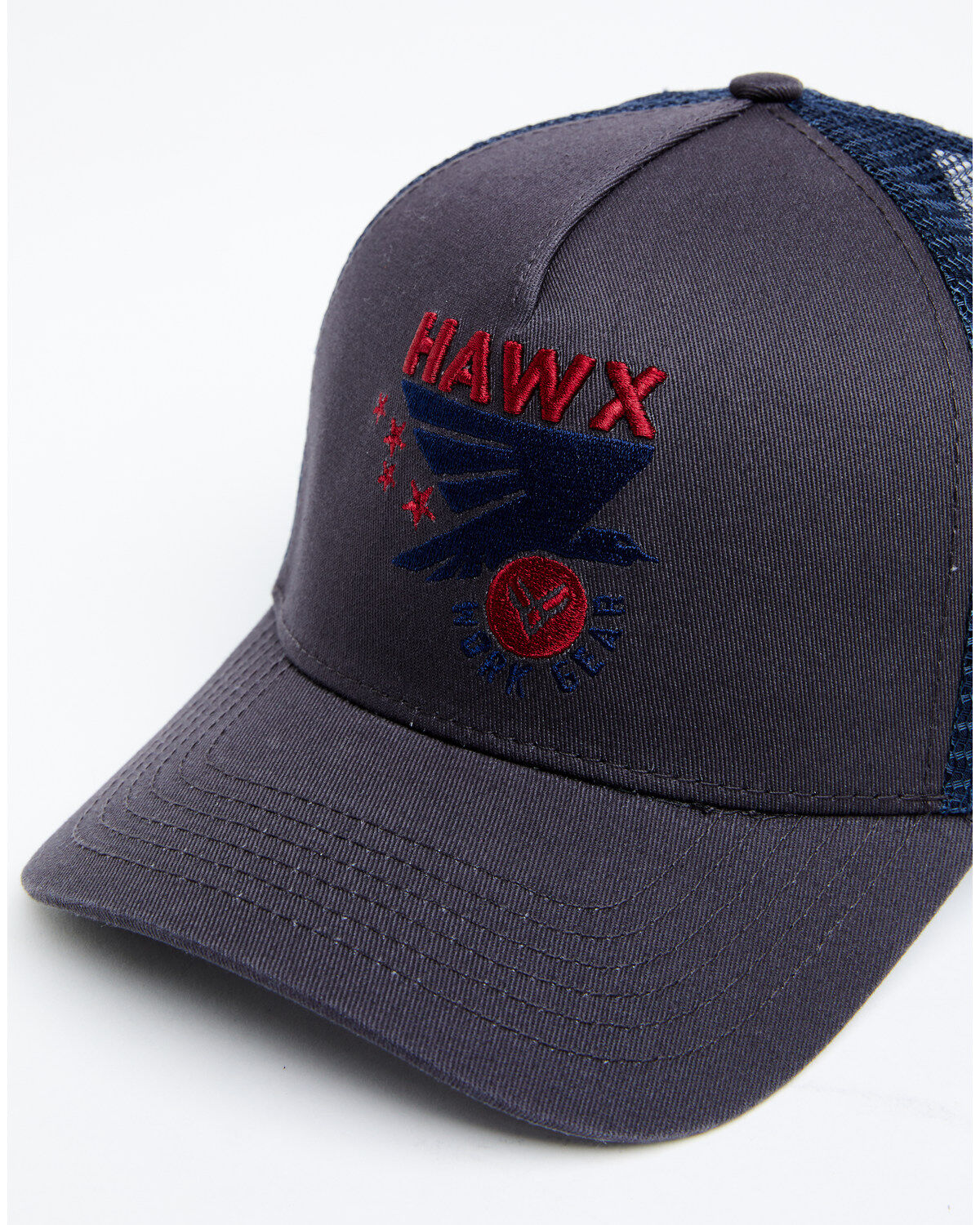 Image #2 - Hawx Men's Logo Ball Cap, Dark Grey, hi-res