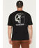Image #1 - Carhartt Men's Relaxed Fit Lightweight Camo Graphic Short Sleeve Graphic T-Shirt, Black, hi-res