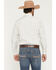 Image #4 - Ely Walker Men's Wallpaper Floral Stripe Print Long Sleeve Snap Western Shirt - Tall, Cream, hi-res