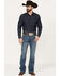 Image #1 - Cody James Men's Light A Shuck Medium Wash Relaxed Bootcut Stretch Denim Jeans, Light Medium Wash, hi-res