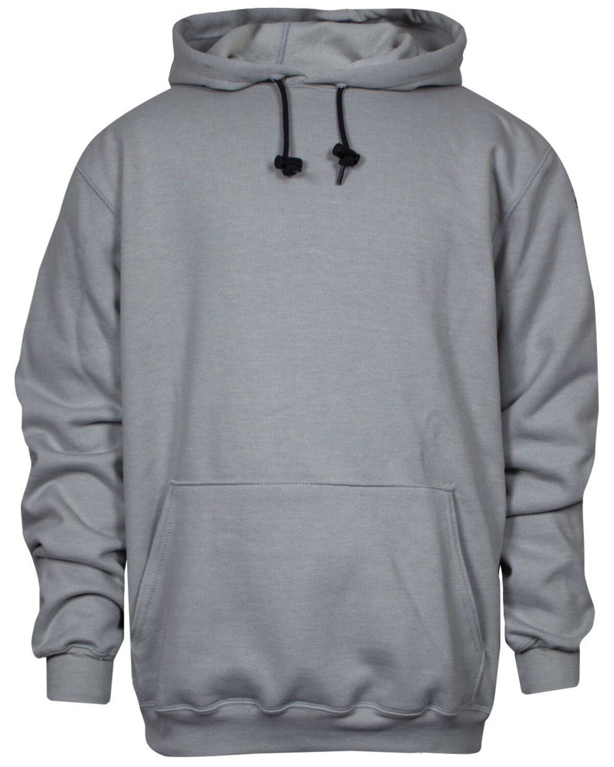 Image #1 - National Safety Apparel Men's 2X-3X FR Heavyweight Hooded Work Sweatshirt - Tall, Grey, hi-res