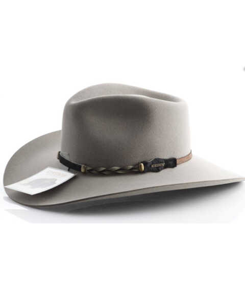 Stetson Drifter 4X Buffalo Fur Felt Hat, Stone, hi-res