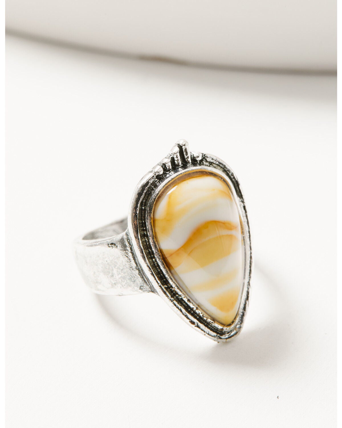 Image #3 - Shyanne Women's Earthy Ring Set - 3 Piece, Silver, hi-res