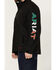 Image #3 - Ariat Men's FR Mexico Team Logo Softshell Jacket, Black, hi-res