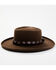 Image #3 - Shyanne Women's Felt Western Fashion Hat, Brown, hi-res