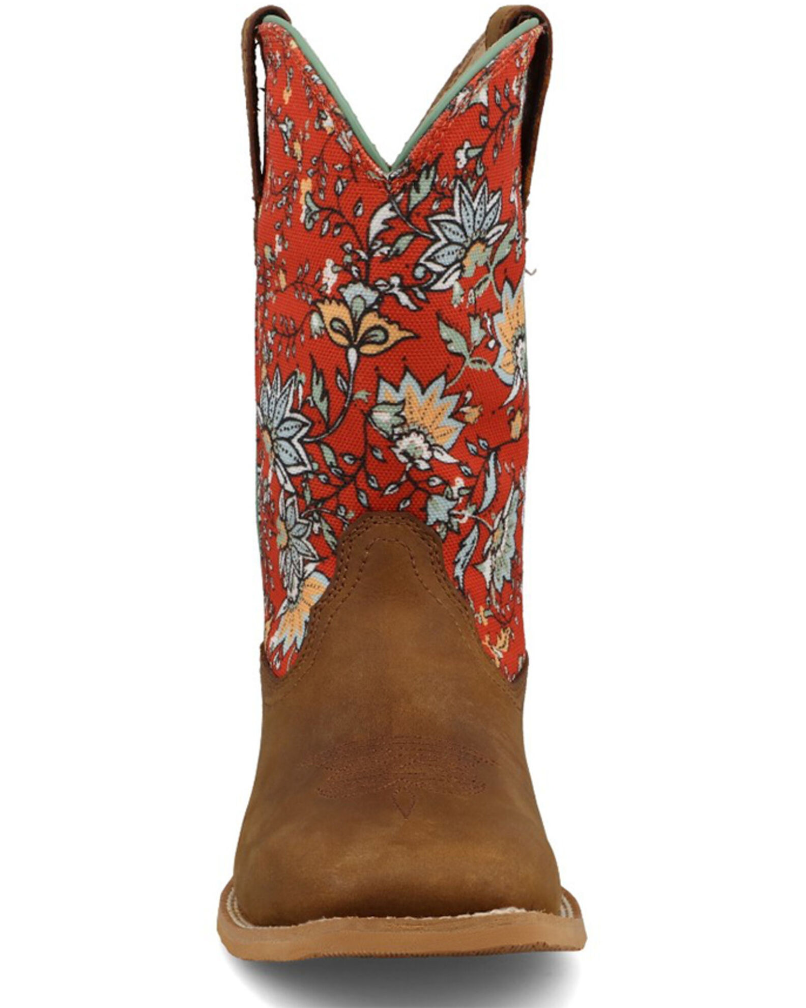 Twisted X Hooey by Twisted X Girls Floral Western Boots Broad