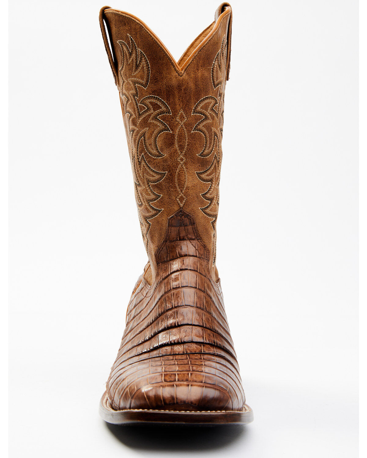 Product Name:  Cody James Men's Nuez Exotic Caiman Skin Western Boots - Broad Square Toe