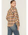 Pendleton Women's Multi-Colored Southwestern Flannel Shirt , Teal, hi-res