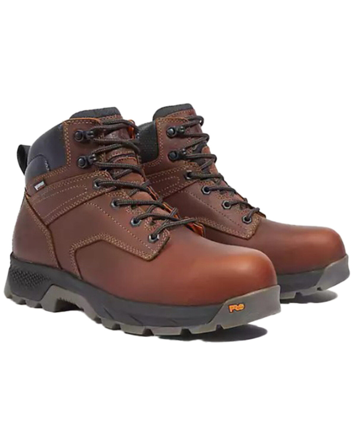 Timberland PRO Men's 6" Titan Waterproof Work Boots - Composite Toe, Brown, hi-res
