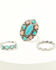 Image #1 - Shyanne Women's Statement Ring Set - 3 Piece, Silver, hi-res