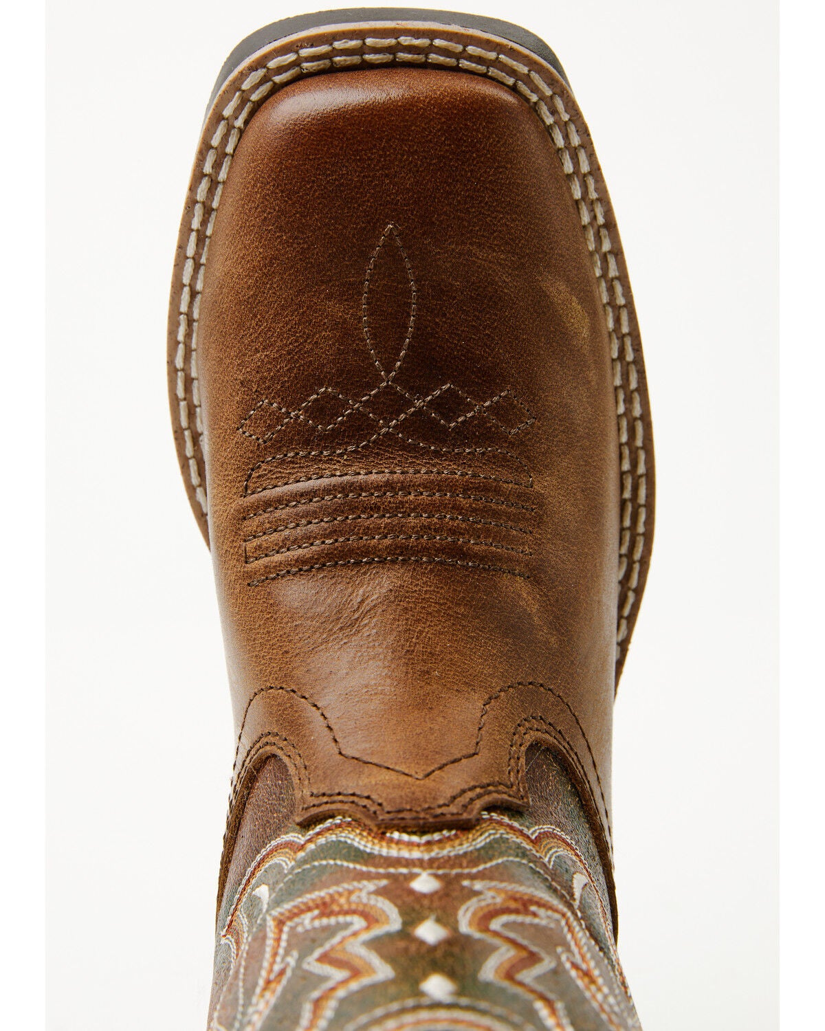 Image #6 - Cody James Boys' Holden Western Boots - Broad Square Toe, Brown, hi-res