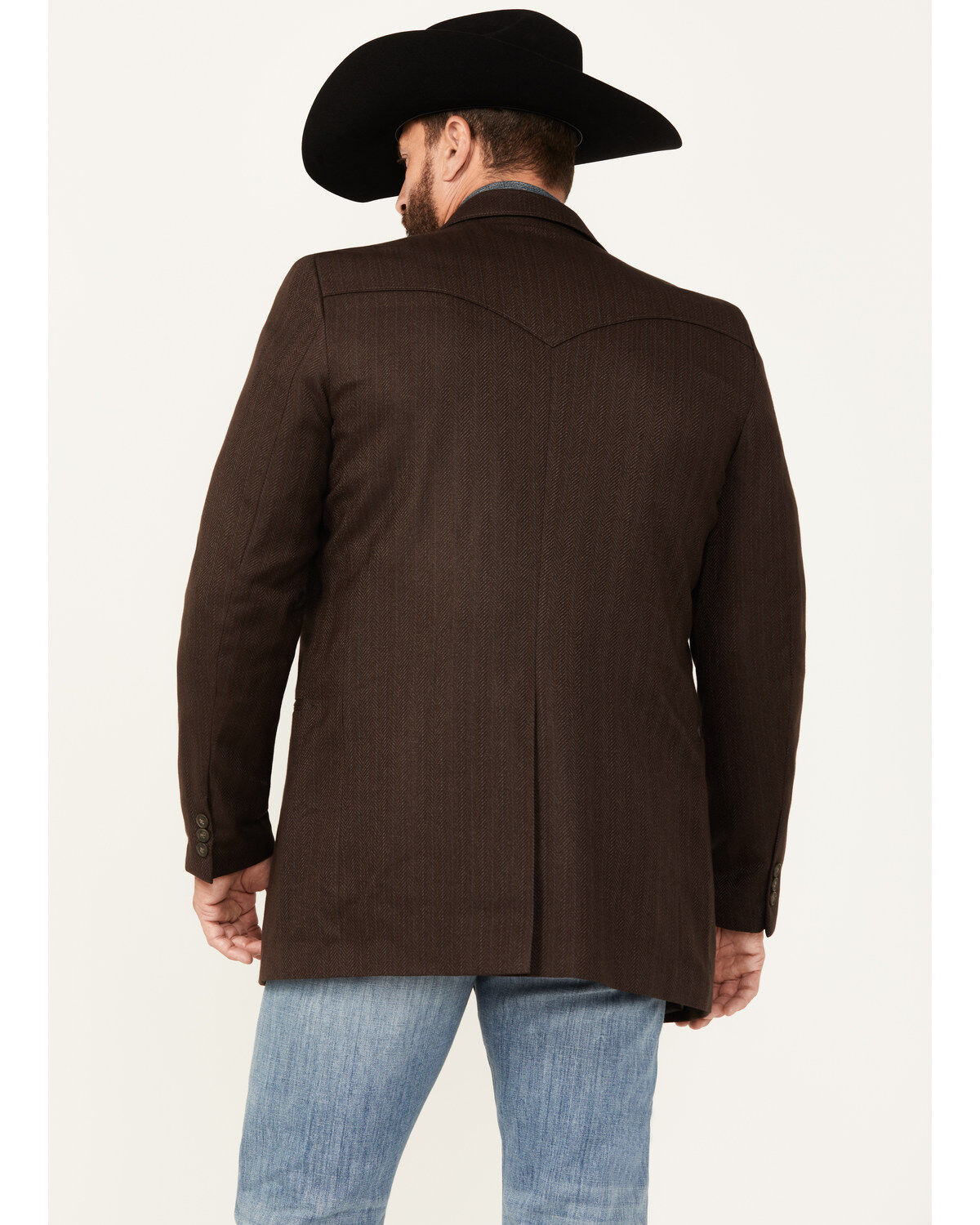 Image #4 - Circle S Men's Carson City Sportcoat, Chestnut, hi-res