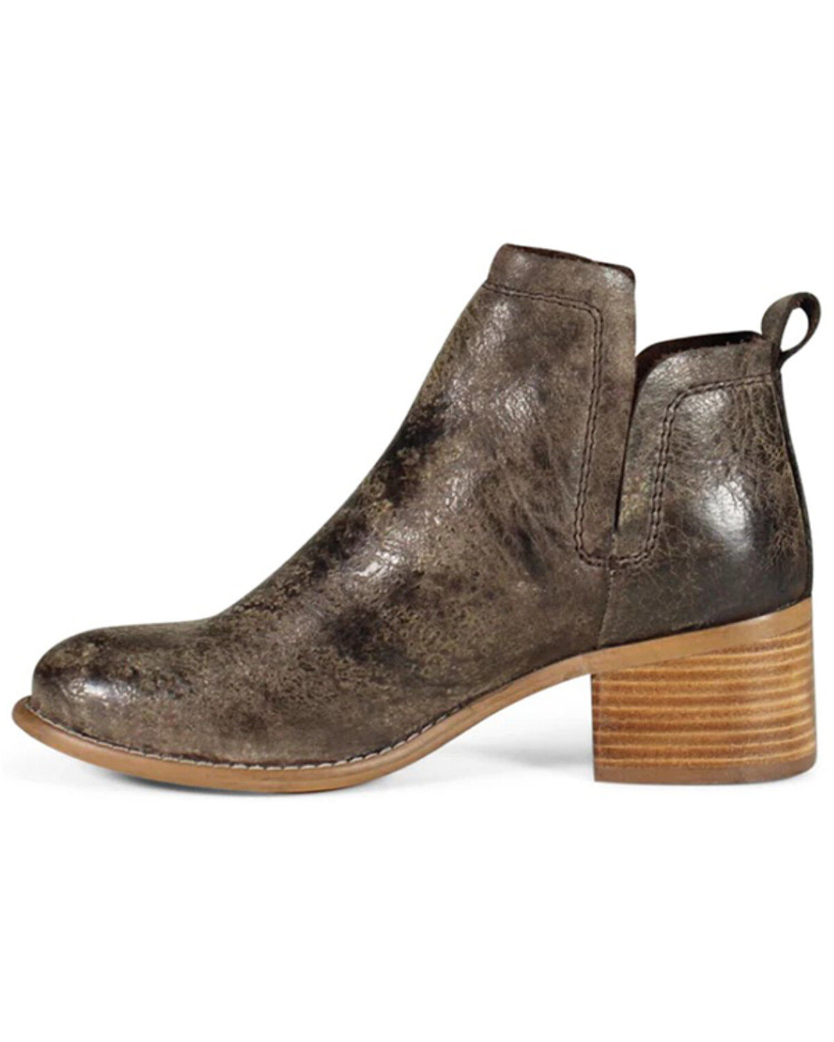 Image #2 - Diba True Women's Win Doe Booties - Round Toe, Charcoal, hi-res