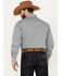 Image #4 - Stetson Men's Geo Print Long Sleeve Pearl Snap Western Shirt, Sage, hi-res