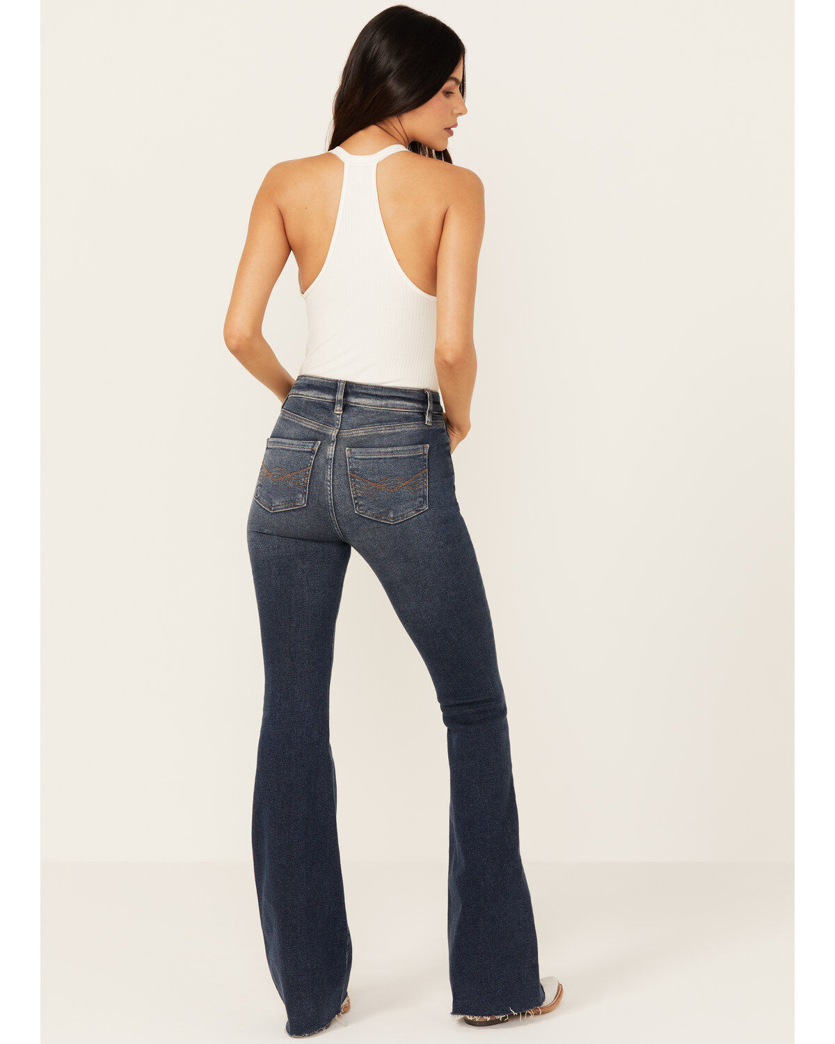 Product Name:  Idyllwind Women's Outlaw High Rise Flare Super Stretch Denim Jeans