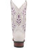 Image #5 - Laredo Women's Dionne Western Boots - Broad Square Toe, White, hi-res