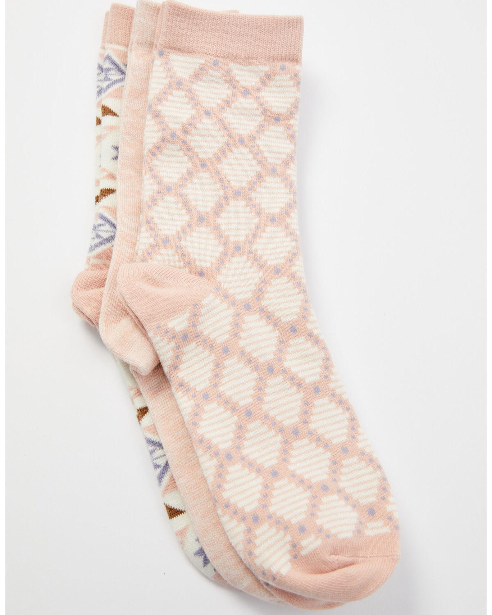 Shyanne Women's Southwestern Crew Socks - 3-Pack