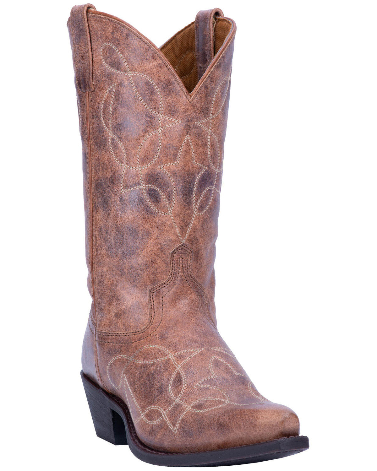 oliver western style square toe work boots