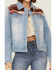 Driftwood Women's Arizona Sunrise Denim Jean Jacket, Blue, hi-res