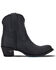 Lane Women's Plain Jane Matte Booties - Round Toe, Black, hi-res