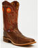 Image #1 - Justin Men's Bent Rail Nash Western Boots - Broad Square Toe, Brown, hi-res