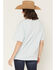 Image #4 - Gameday Women's UF Southern Split Short Sleeve Graphic Tee, Light Blue, hi-res