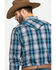 Image #5 - Cody James Men's Stallion Small Plaid Print Long Sleeve Western Shirt , , hi-res