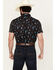 Image #4 - Rock & Roll Denim Men's Tek Cactus Print Short Sleeve Snap Western Shirt, , hi-res