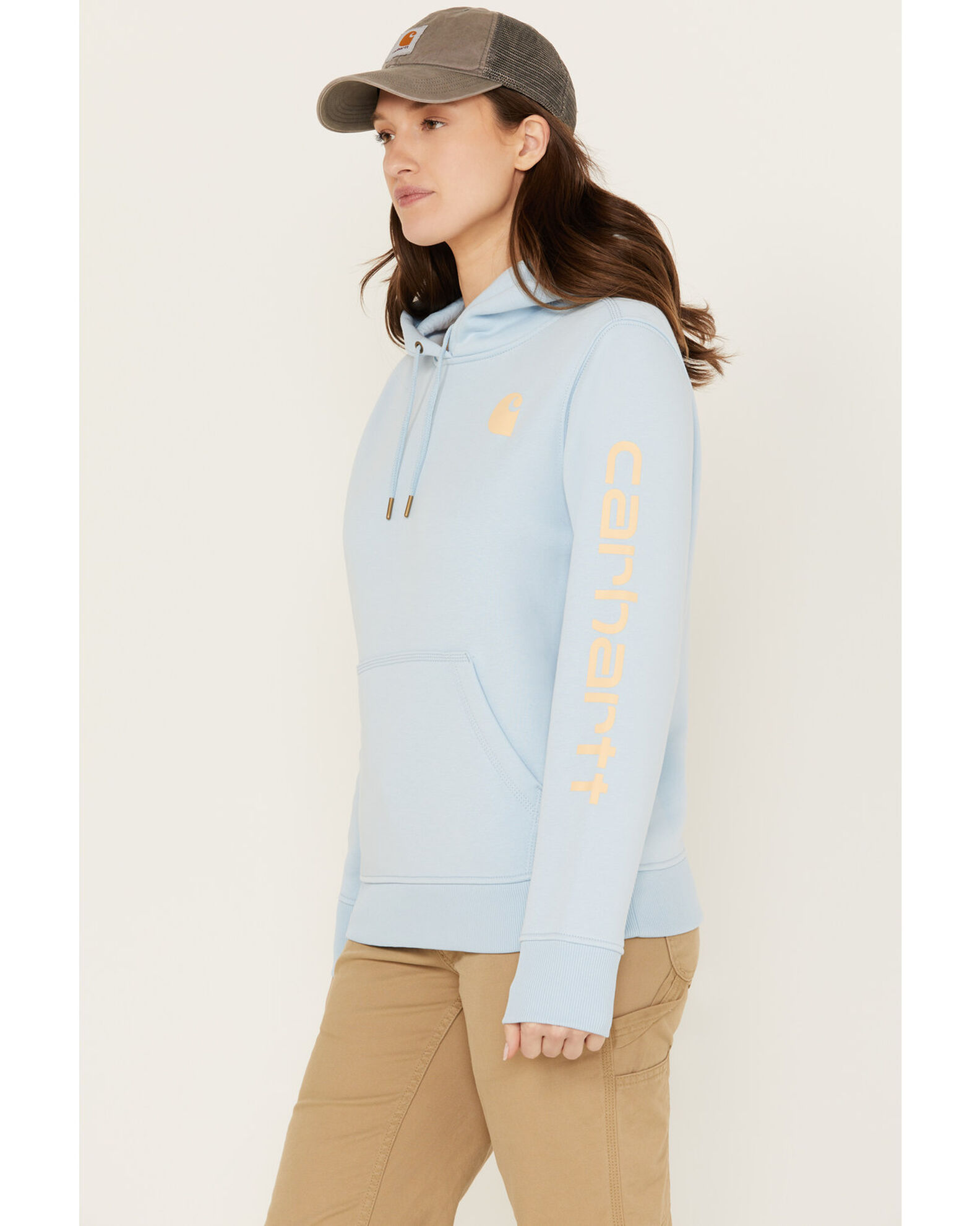 Womens light blue champion hoodie 2025