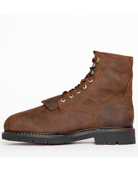 Cody James® Comp Toe Waterproof Kiltie Work Boots , Brown, hi-res