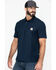 Carhartt Men's Contractors Pocket Short Sleeve Work Polo Shirt, Navy, hi-res