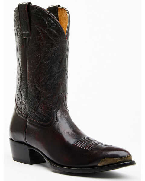 Mount Texas - Black and White Leather Boots