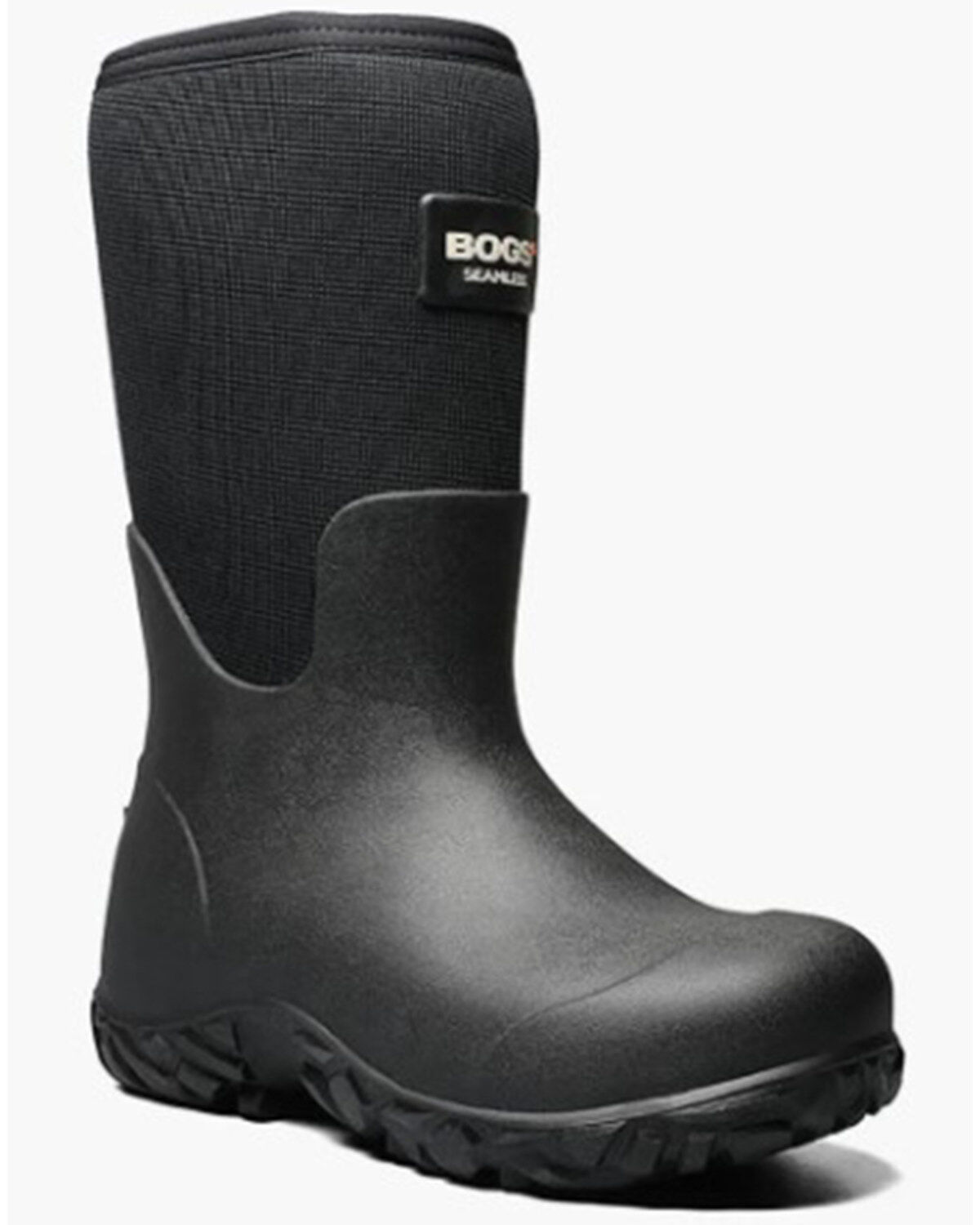 Image #1 - Bogs Men's Workman Waterproof Work Boots - Composite Toe, Black, hi-res