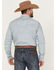 Wrangler 20X Men's AC Medallion Geo Print Snap Western Shirt , Turquoise, hi-res