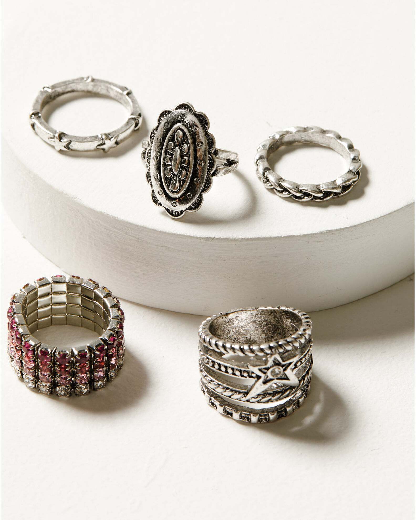 Idyllwind Women's Landau 5-piece Ring Set
