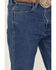 Image #2 - Blue Ranchwear Men's Buckaroo Medium Wash Stretch Regular Bootcut Jeans, Medium Wash, hi-res
