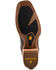 Dan Post Men's Chocolate Performance Western Boots - Square Toe , Chocolate, hi-res