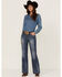 Image #1 - Stetson Women's Medium 214 Trouser Fit Jeans, , hi-res