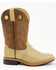 Image #2 - Cody James Little Boys' Gator Print Western Boots - Broad Square Toe, Brown, hi-res