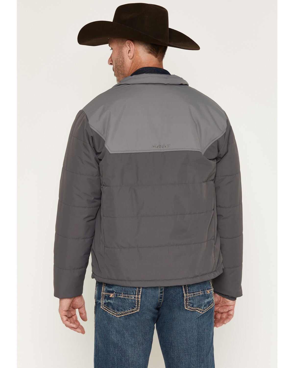 Image #4 - Ariat Men's Titan Insulated Jacket, Dark Grey, hi-res