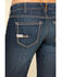 Ariat Women's Rebar Mid Rise Durastretch Riveter Work Bootcut Jeans, Blue, hi-res