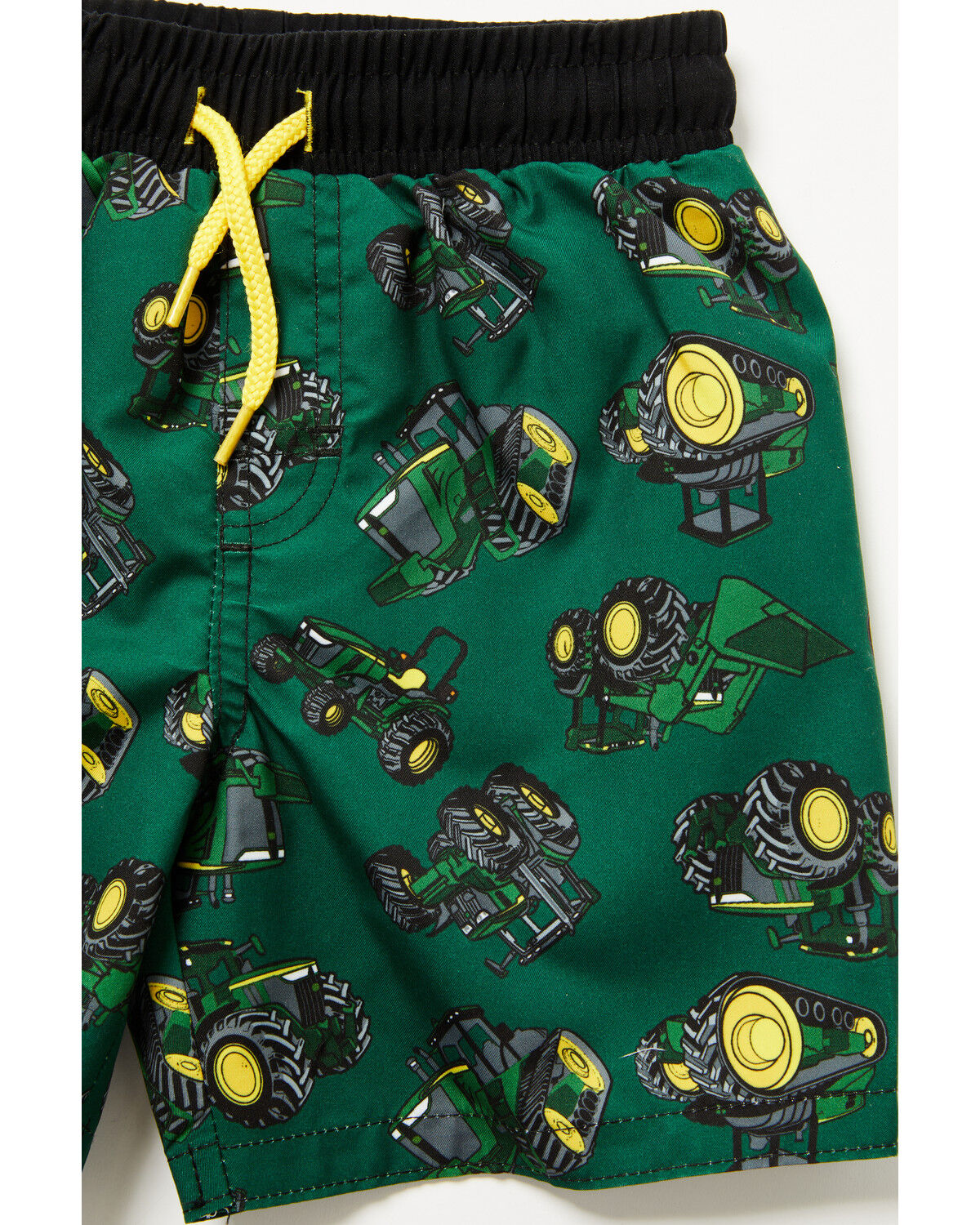Image #3 - John Deere Toddler Boys' Tractor Print Swim Trunks, Green, hi-res