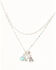 Image #2 - Lainey Wilson Women's Guitar Charm Layered Necklace, Silver, hi-res